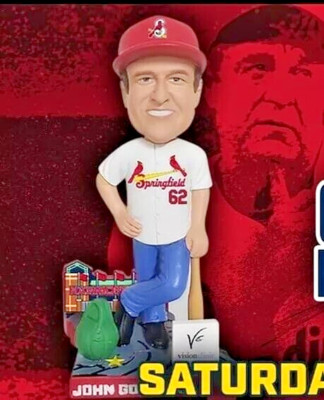 John Goodman 2024 Bobblehead Springfield Cardinals SGA NEW IN BOX