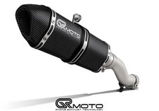 Auspuff für Honda CB500 F / CB500 X 2013 - 2024 GRmoto Schalldämpfer Carbon