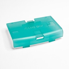 Game Boy Advance GBA USB-C Compatible GLOW IN THE DARK TEAL Battery Cover