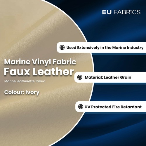 MARINE VINYL Leatherette Fabric UV Boats Leatherette Material Upholstery Covers - Picture 6 of 104
