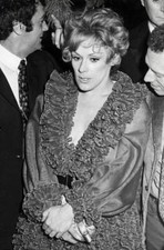 Actress Tammy Grimes Tony Curtis attending Tammy Grimes Openi- 1968 Old Photo