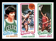 1980 Topps Basketball #102 Maravich Robinson Jones NM/MT *e4