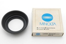 [MINT IN BOX] Minolta M Rokkor 40mm F2 Genuine Lens Hood Shade CL CLE From JAPAN