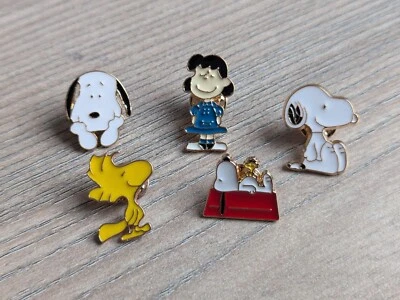 MARKENLOS Pin/Button f. Peanuts* Fans. Snoopy/Woodstock*. Freundin Geschenk Anstecker Süß