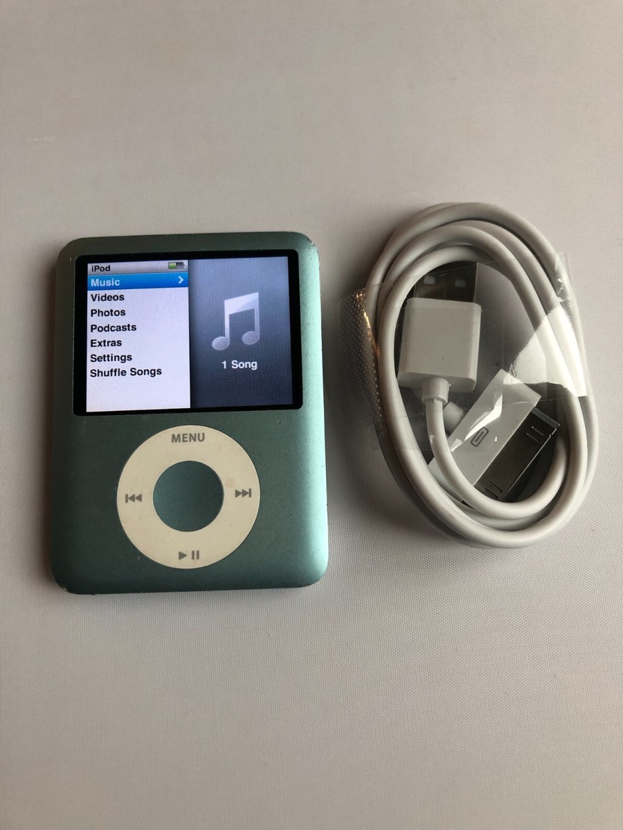 Apple iPod nano 3rd Generation Blue (8GB) mint 885909188550