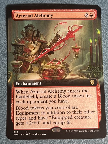 MTG Arterial Alchemy (Extended Art) Innistrad VOW NM