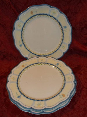 3 Lenox Provencal Garden Provencal Blossom Luncheon, Salad Plate 9.5'' MORE AVAIL