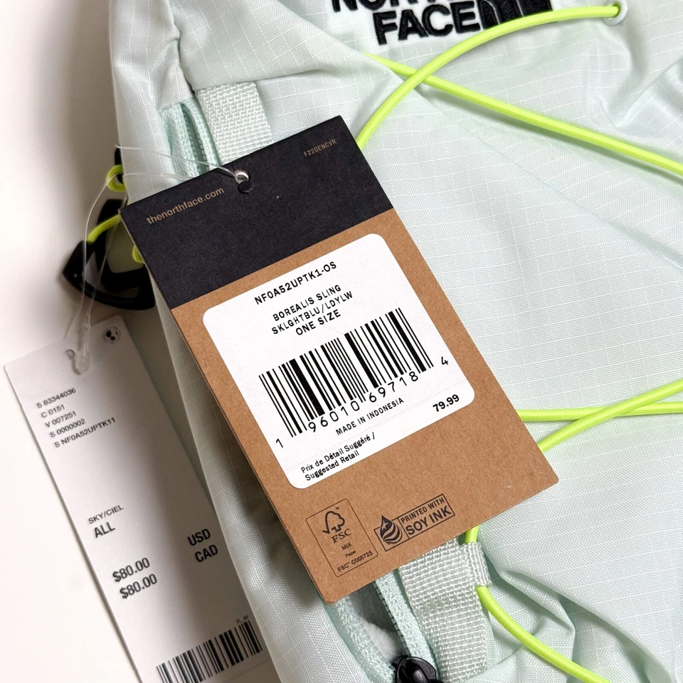 Bolso Bandolera The North Face Borealis 6L Azul Cielo - Totalmente Nuevo Foto 3 de 4