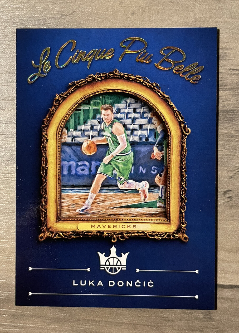 🔥🔥2020-21 Panini Court Kings LUKA DONCIC LE CINQUE PIU BELLE 🔥🔥 CASE HIT