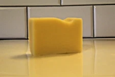 Handmade Lemon Mint Cold Processed Soap Bar -Free Shipping