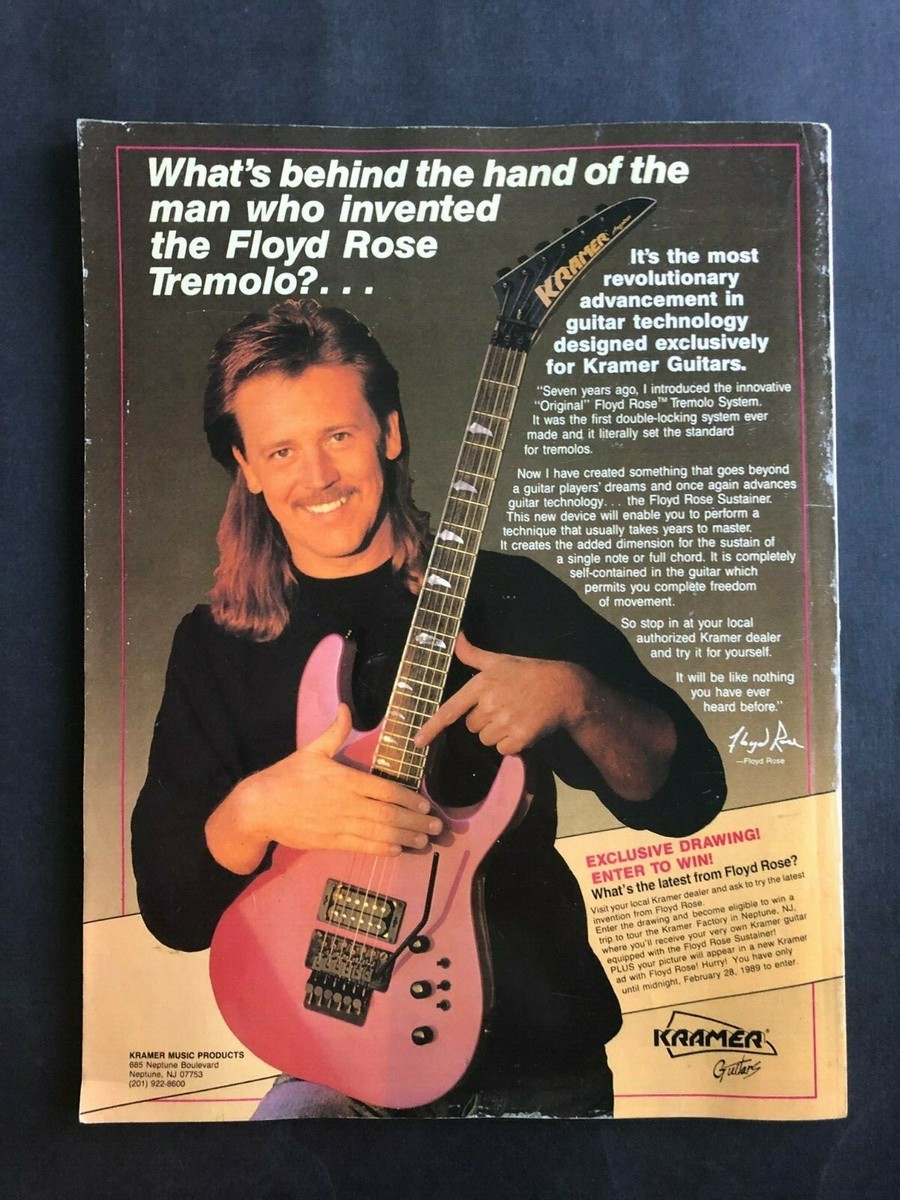 Guitar Player Magazine January 1989 19th Annual Readers Poll