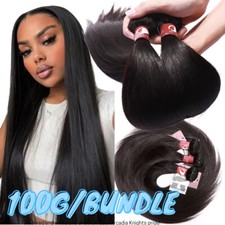 THICK Hair Bundles Weave Weft Peruvian/Indian Virgin Human Hair Extensions 400G