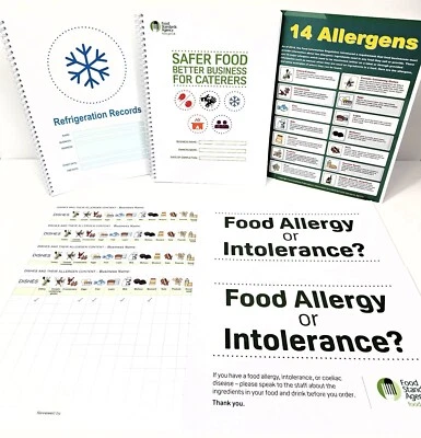 HARMONYDELTA PUBLISHING Food Safety Book Safer Food Better Business for Caterers 2026 5* Complete Pack.
