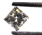 GIA certified loose 1ct VS2 I princess cut diamond vintage antique Natural — photo 6