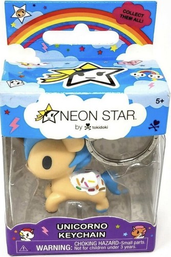 Tokidoki Unicorno Keychain Hansel Neon Star