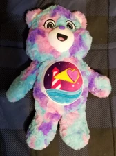 14" LOVESHINE BEAR PLUSH Care Bears COLOR SPLASH Lighthouse Belly Badge