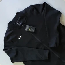 Nike Wmns Therma Flex Womens Size XL Full Zip Jacket Black AT5415-010