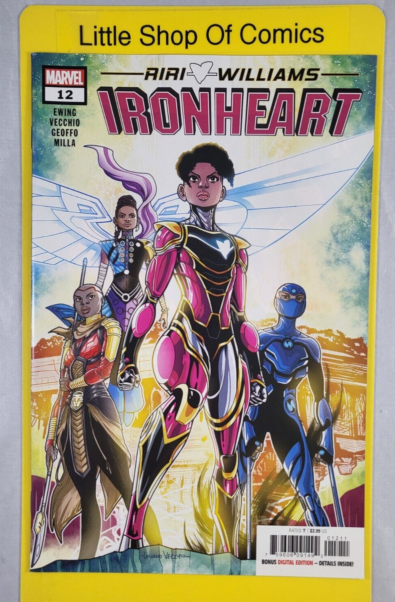 Ironheart #12 Last Issue 2019 Marvel Comics Riri Williams | eBay