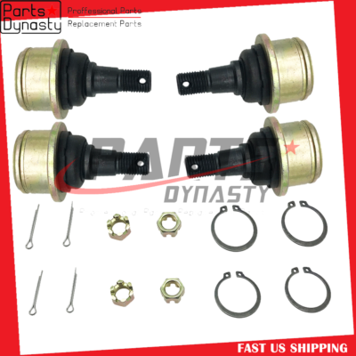 4 Juntas Esféricas (rótulas) Para Yamaha Rhino 700 2008-2009, 2011-2013 - Fáciles De Reemplazar