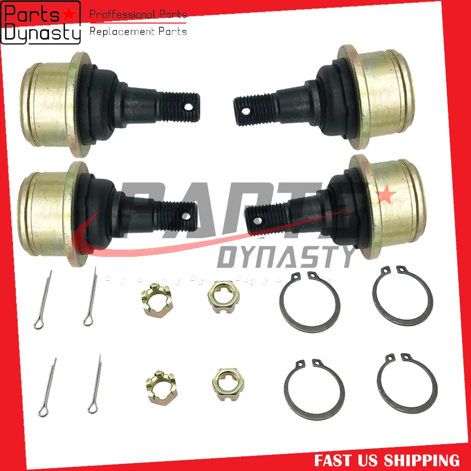 Paquete de 4 rótulas inferiores superiores para Yamaha Rhino 700 Fi YXR70F 2008-2009 2011-2013 Foto 2 de 4