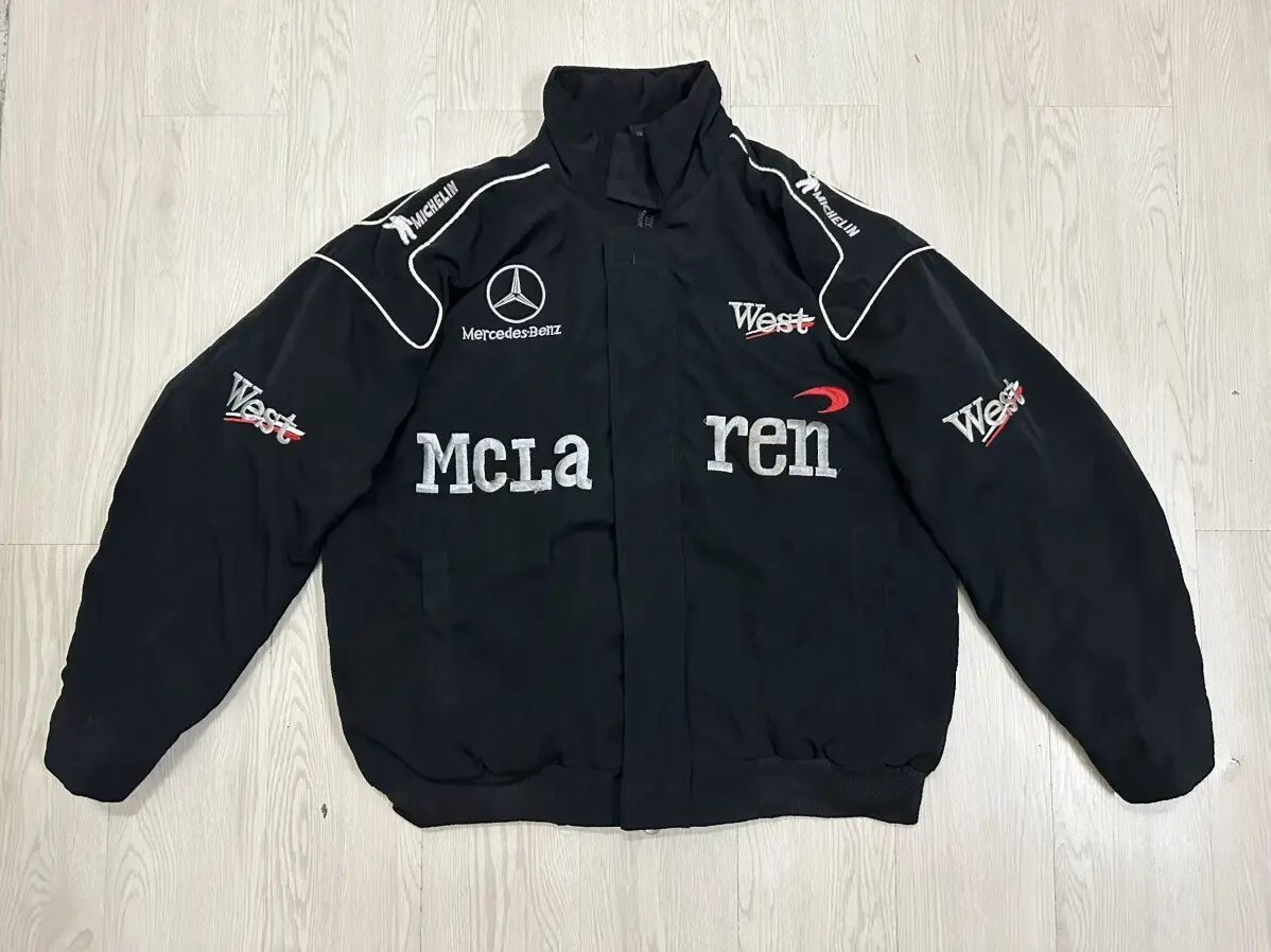 Vintage Mclaren Racing Jacket Team Racing Embroidered Jacket | eBay