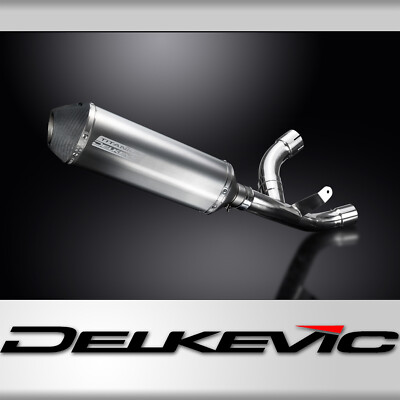 Ducati Supersport 939 2017-19 Slip On 13.5'' X-Oval Titanium Exhaust Muffler Kit
