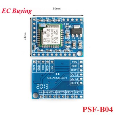 PSF-B04 Remote Control Board Module 4 Channel Way Switch Module Microcontroller