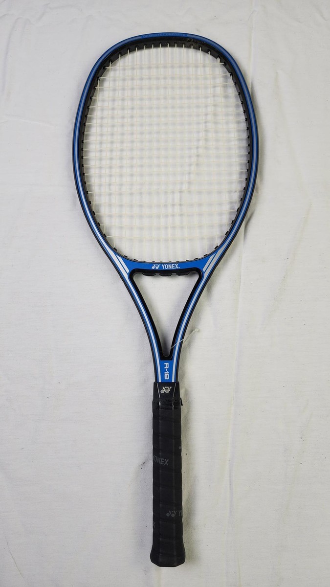 king　YONEX VOLTRAGE Yonex RexKing 18 Tennis Racket - 4 1/4 in, Strung, MID, New Old