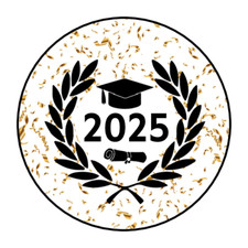 Graduation Class of "requested year" Envelope Seals, Stickers, labels, tags