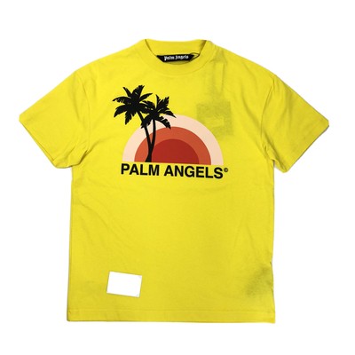 palm angels shirt yellow