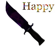 PHANTOM 2017🖤💜FAST DELIVERY🖤💜MM2 ROBLOX COLLECTIBLE KNIFE