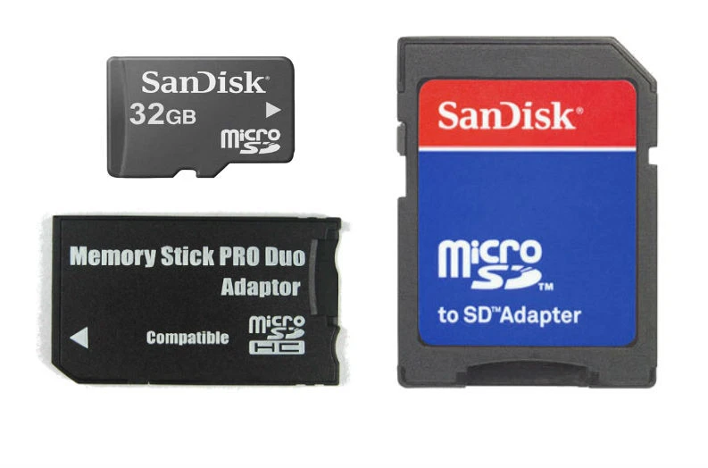 Sandisk memory stick pro duo 32gb sale