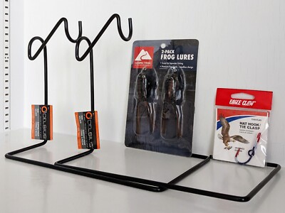 Celsius Wire Fishing Rod Holders, Frog Lures, Hat Hook/Tie Clasp 