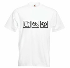 T-Shirt SCHIEDSRICHTER - Fussball - HANDBALL - VOLLEYBALL - WASSERBALL in Weiß