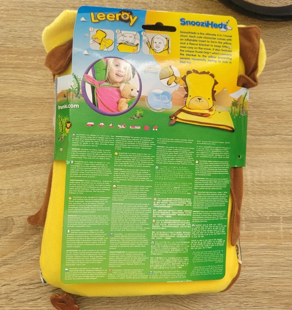 Trunki snoozihedz travel clearance pillow and blanket