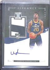 2020-21 Panini Impeccable Rookie Patch Autograph #114 Udoka Azubuike No 21 of 25