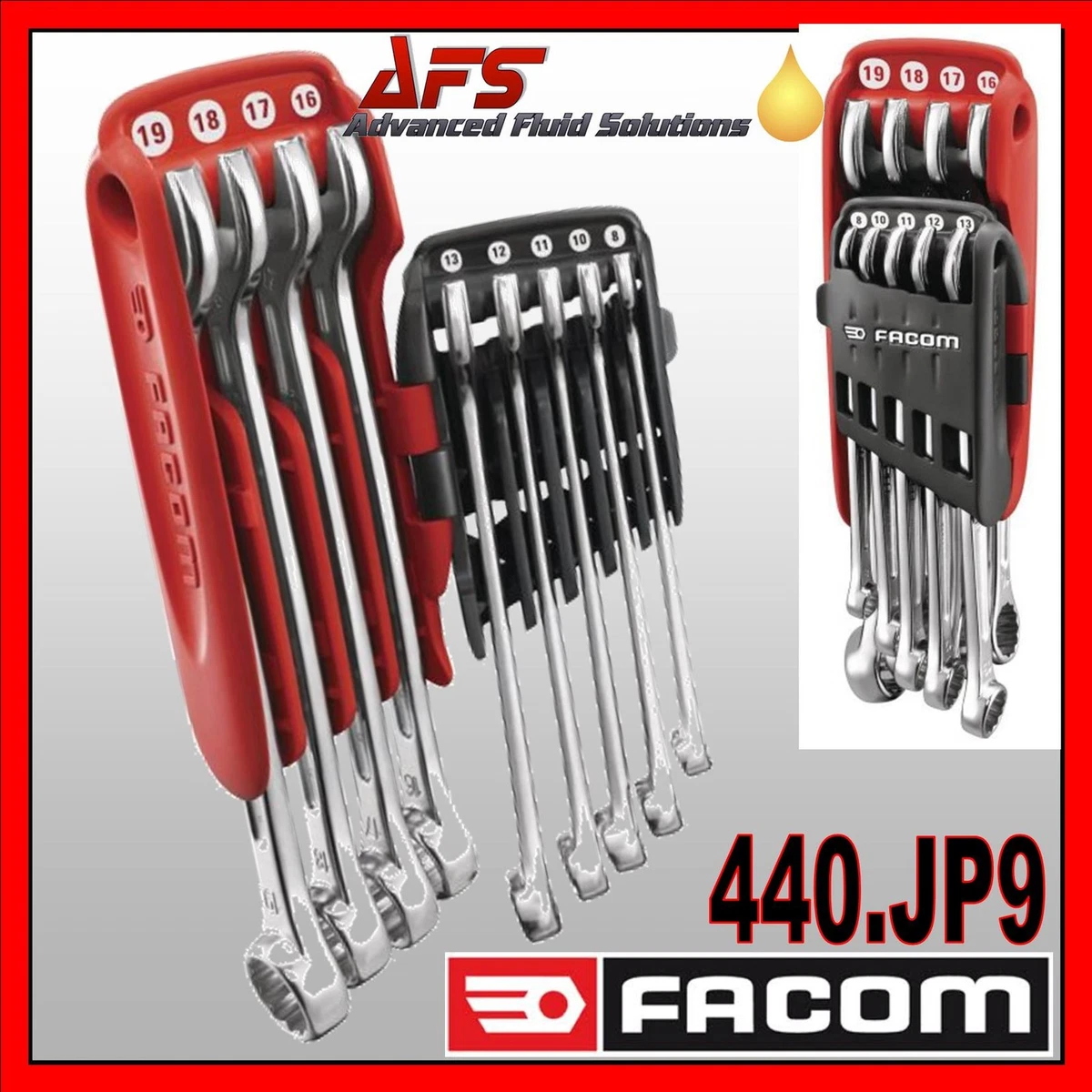 Facom imperial on sale spanner set