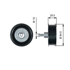 Gates Idler Pulley 36536