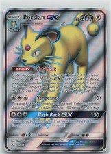 Persian GX (Full Art) Holo Ultra Rare SM - Unbroken Bonds 207/214 NM on eBay
