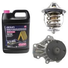 AISIN Pink Engine Coolant Water Pump Thermostat Kit For Scion xB 2.4L L4 2AZ-FE