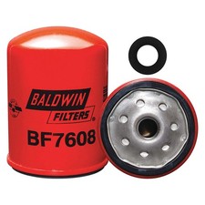 BALDWIN FILTERS BF7608 Fuel Filter,4-3/32 x 3-1/32 x 4-3/32 In 2KYF8