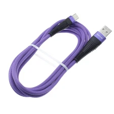For iPhone 17/Pro/Max/Air - 10ft USB Cable Purple Type-C Charger Cord Power