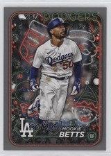2024 Topps Holiday Silver Glitter Mookie Betts #H135 uk2