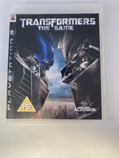 Transformers The Game PS3 PlayStation 3 Game 2007 Autobots / Decepticons