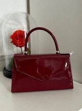 Damen Ledertasche Rot Echtleder Gebraucht Ele...