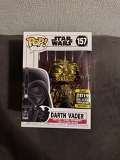 Funko Pop! Vinyl:  Darth Vader (Gold/Chrome) - Amazon (AM) (Exclusive) #157