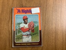 1975 Topps - '74 Highlights Bob Gibson #3