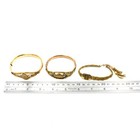 Victorian Gold-Filled Filigree Monogram & Mesh Bracelets Lot of 3 #M1423-5 — photo 10