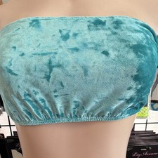 DPerrotti Teal Strapless Bandeau 2-Piece Biki...