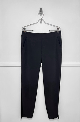 Athleta Black Brooklyn Heights Slim Commuting Work Pant Size 8 Tall